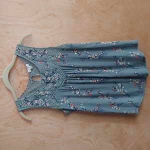 Mason & Belle Temptesa Floral Lace Detail Blouse - Medium